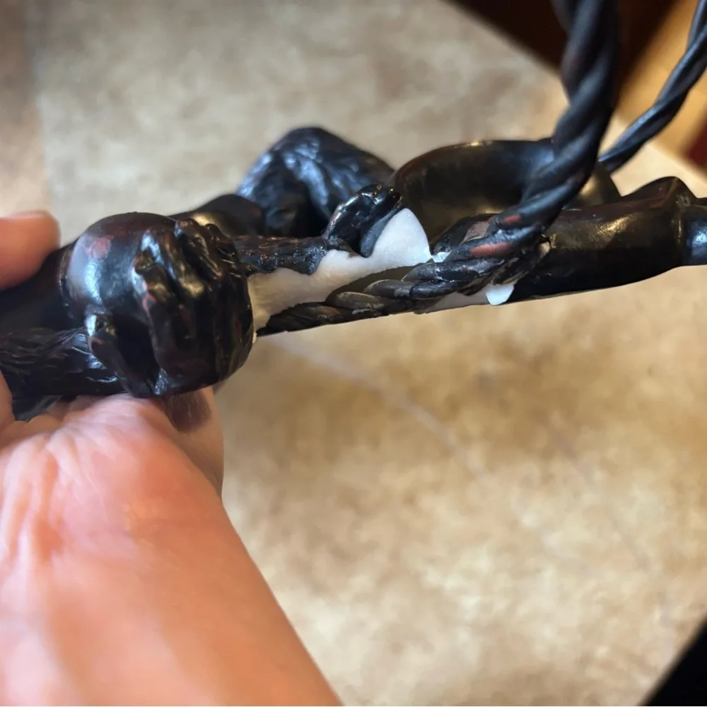 Pair of Vintage Monkey and Palm Candle Sconce